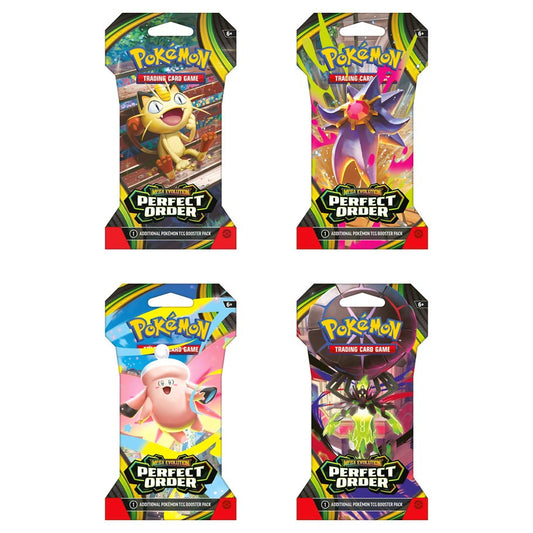 Pokémon CCG Mega Evolution 03 Perfect Order Sleeved Booster