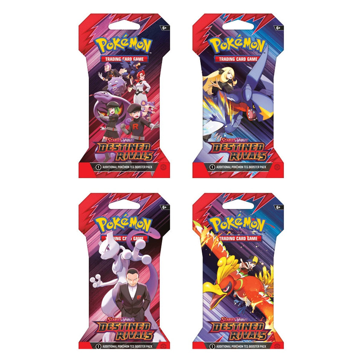 Pokémon CCG Scarlet & Violet Destined Rivals Sleeved Booster