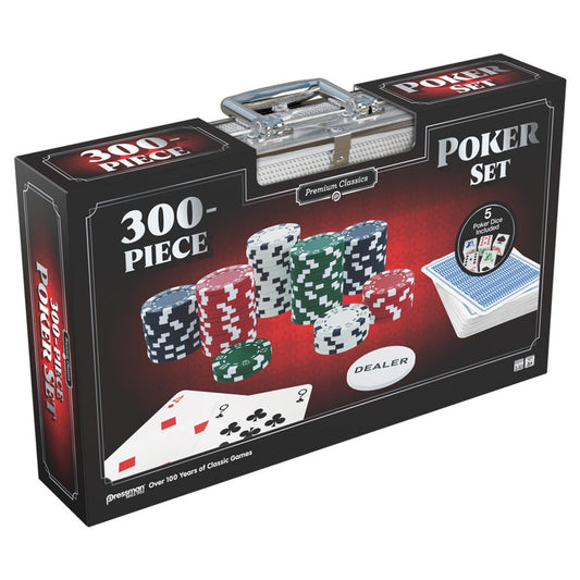 Pressman Premium Classics Poker Set 300 Piece