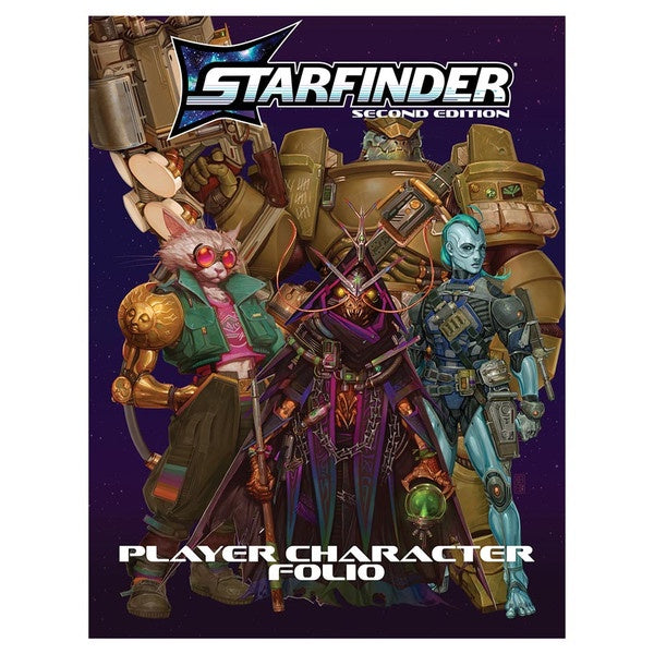 Starfinder (2e) RPG Player Character Folio