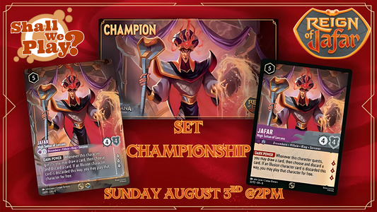 Disney Lorcana Store Championship Reign of Jafar