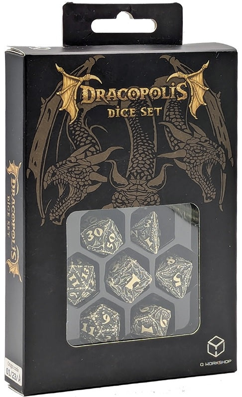 Q-Workshop Dracopolis Dice Set The Scandinavian Blackfang