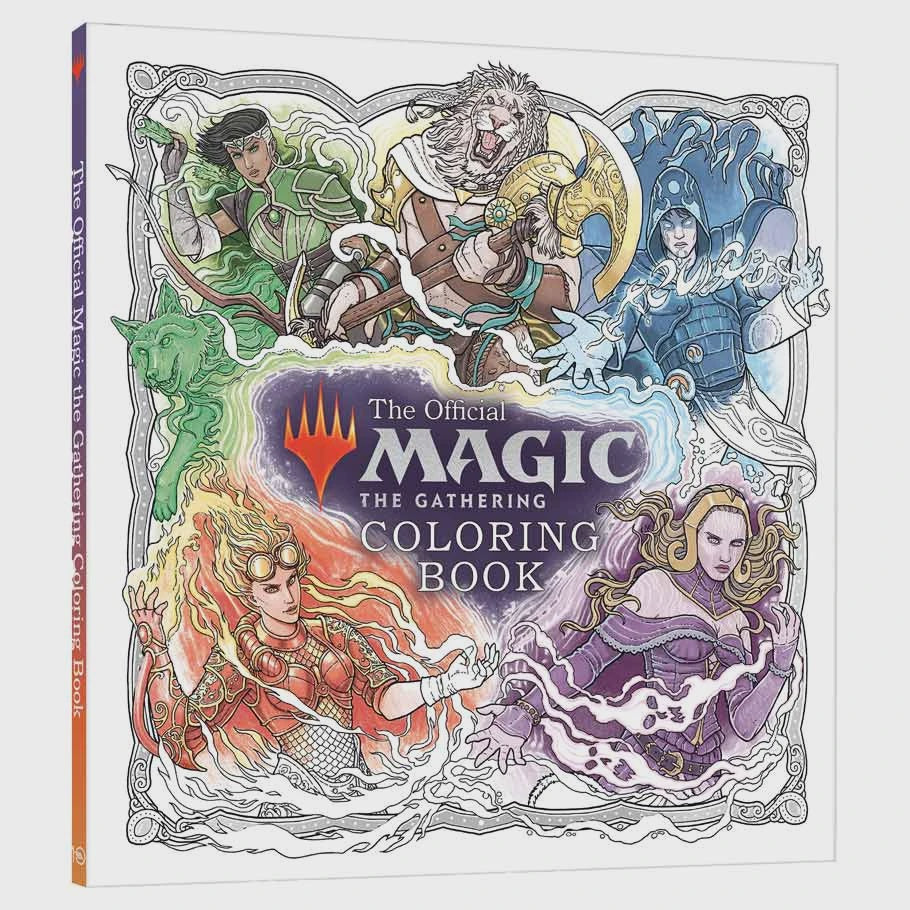 Coloring Book Official Magic the Gathering