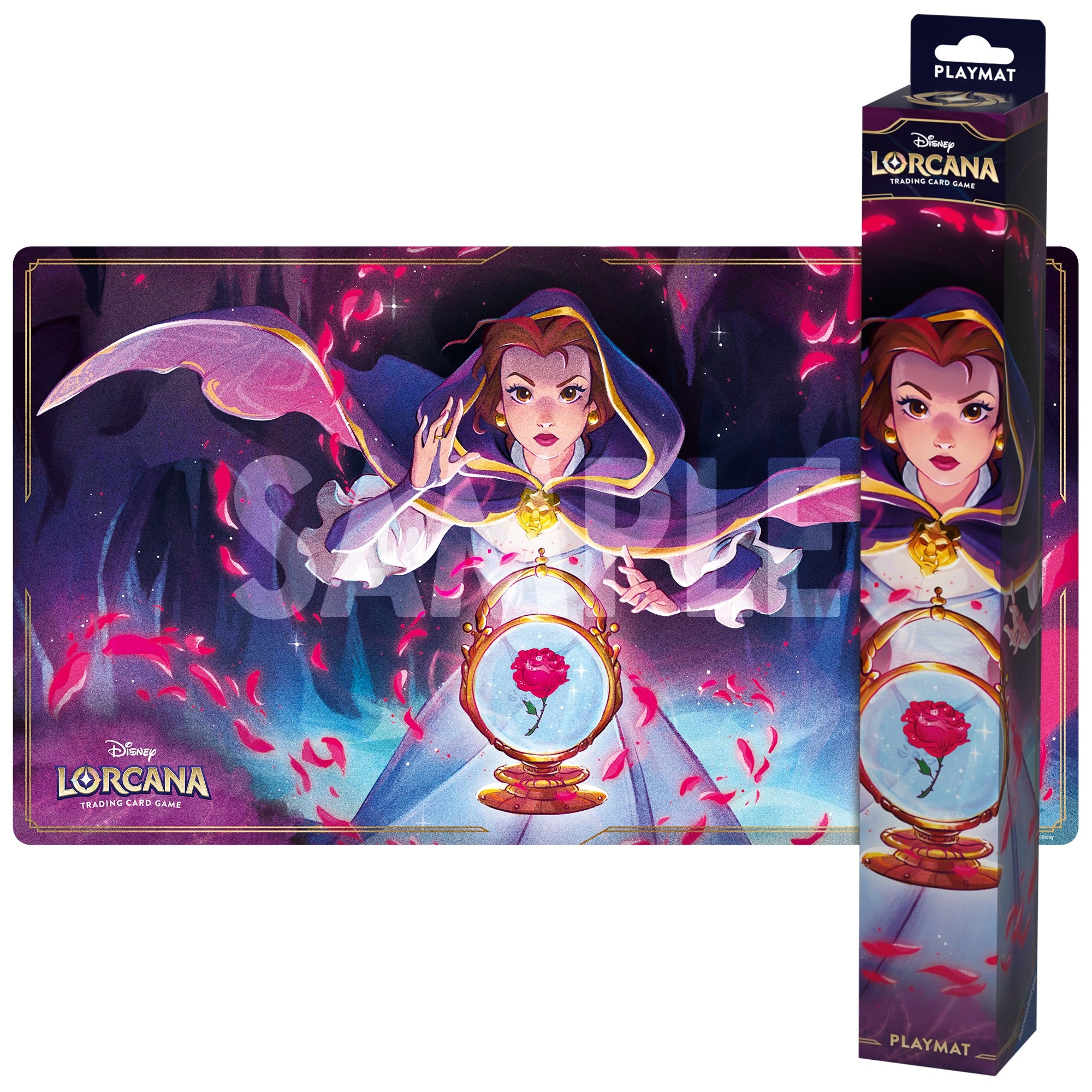 Disney Lorcana Playmat Shimmering Skies Belle