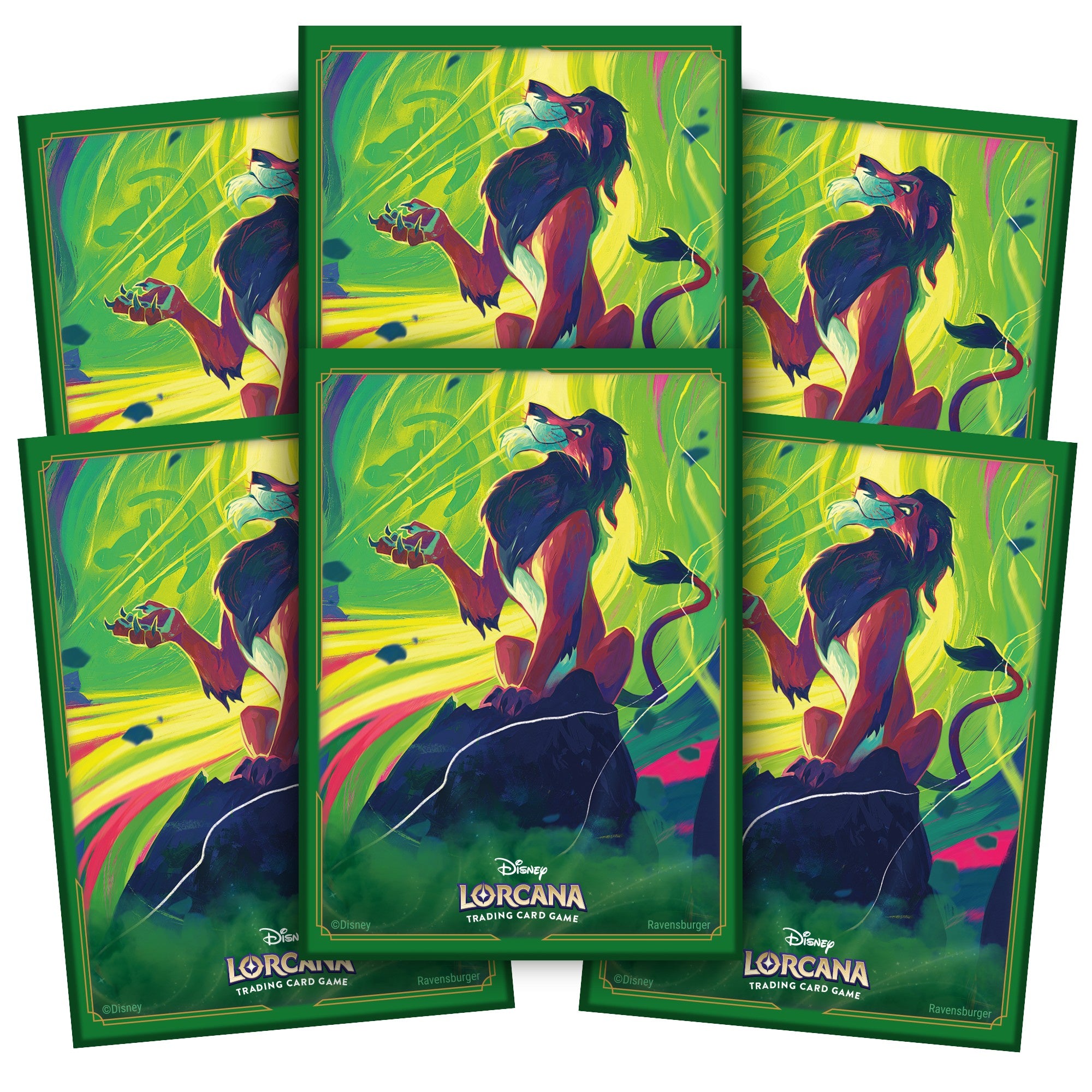 Disney Lorcana Card Protector Azurite Sea Scar