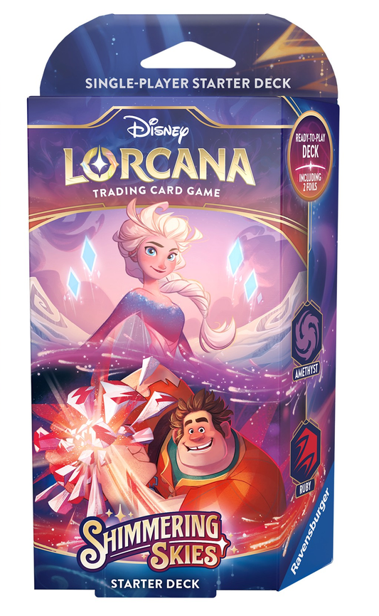 Disney Lorcana Shimmering Skies Starter Deck