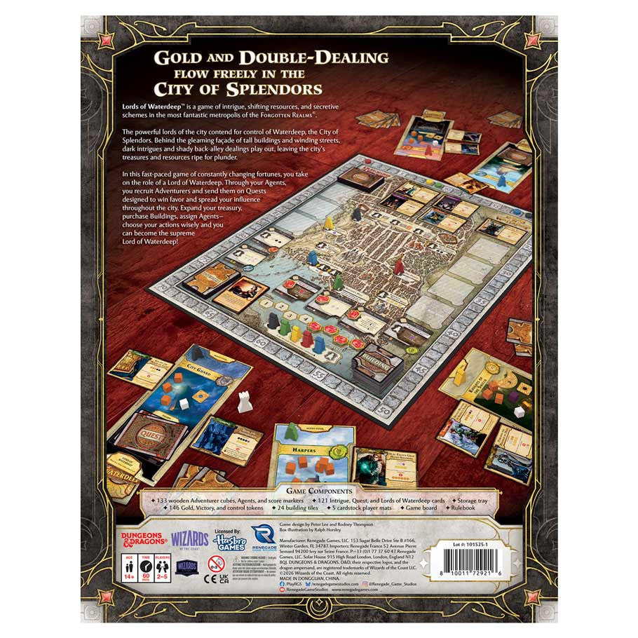 Dungeons and Dragons Lords of Waterdeep