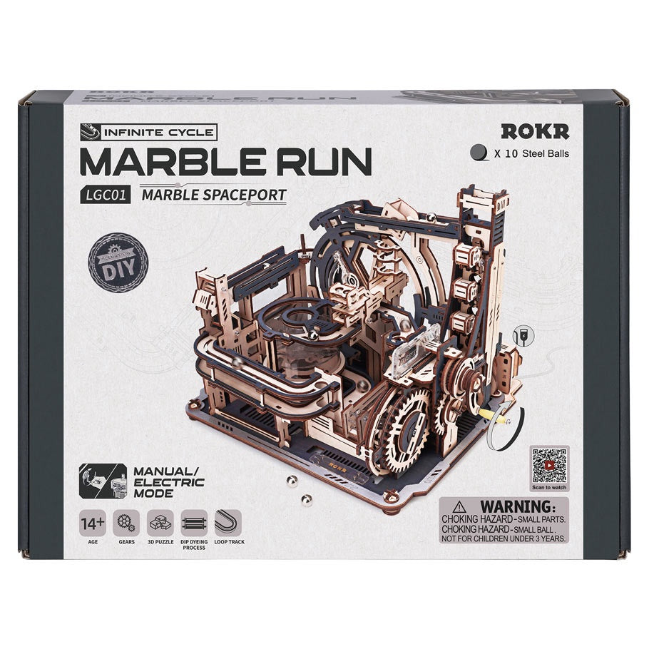 ROKR Marble Run Marble Spaceport
