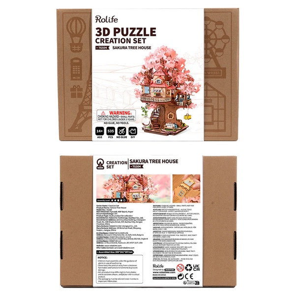 Rolife Creation Set Sakura Tree House