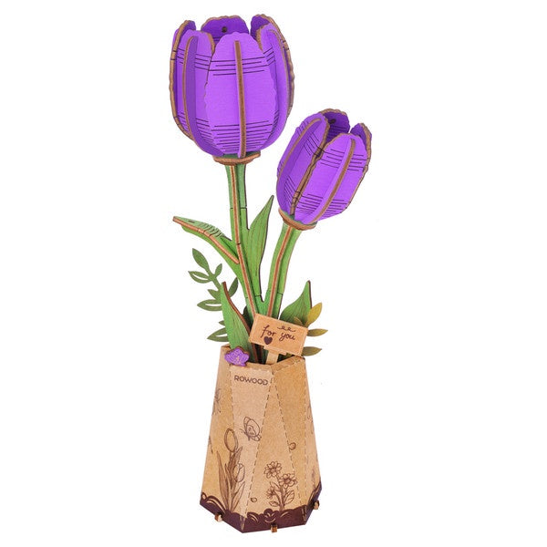 Rowood Bloom Craft Tulip Purple