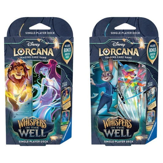 Disney Lorcana WHispers in the Well Starter Deck