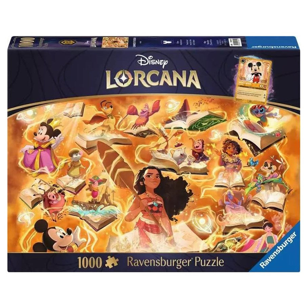 Puzzle 1000 Disney Lorcana Glimmers of the Realm Amber