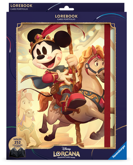 Disney Lorcana Portfolio 252 Pockets Mickey and Minnie Mouse