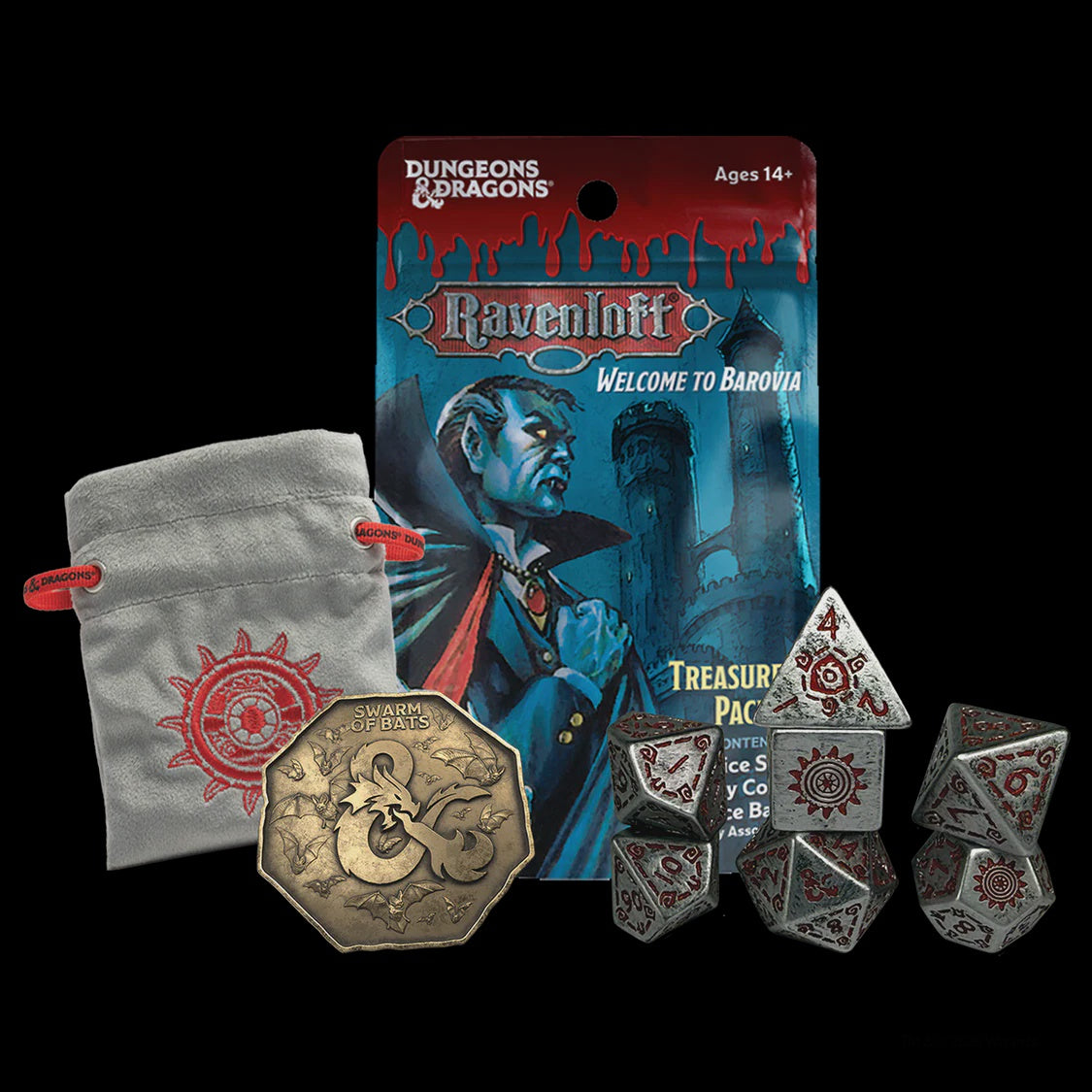 Sirius Dice Dungeons & Dragons Castle Ravenloft Treasure Pack