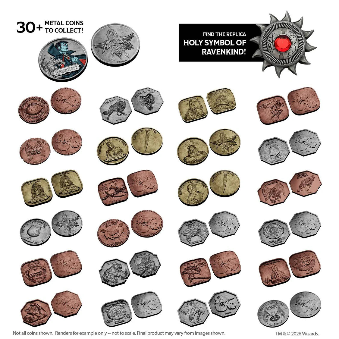 Sirius Dice Dungeons & Dragons Castle Ravenloft Treasure Pack