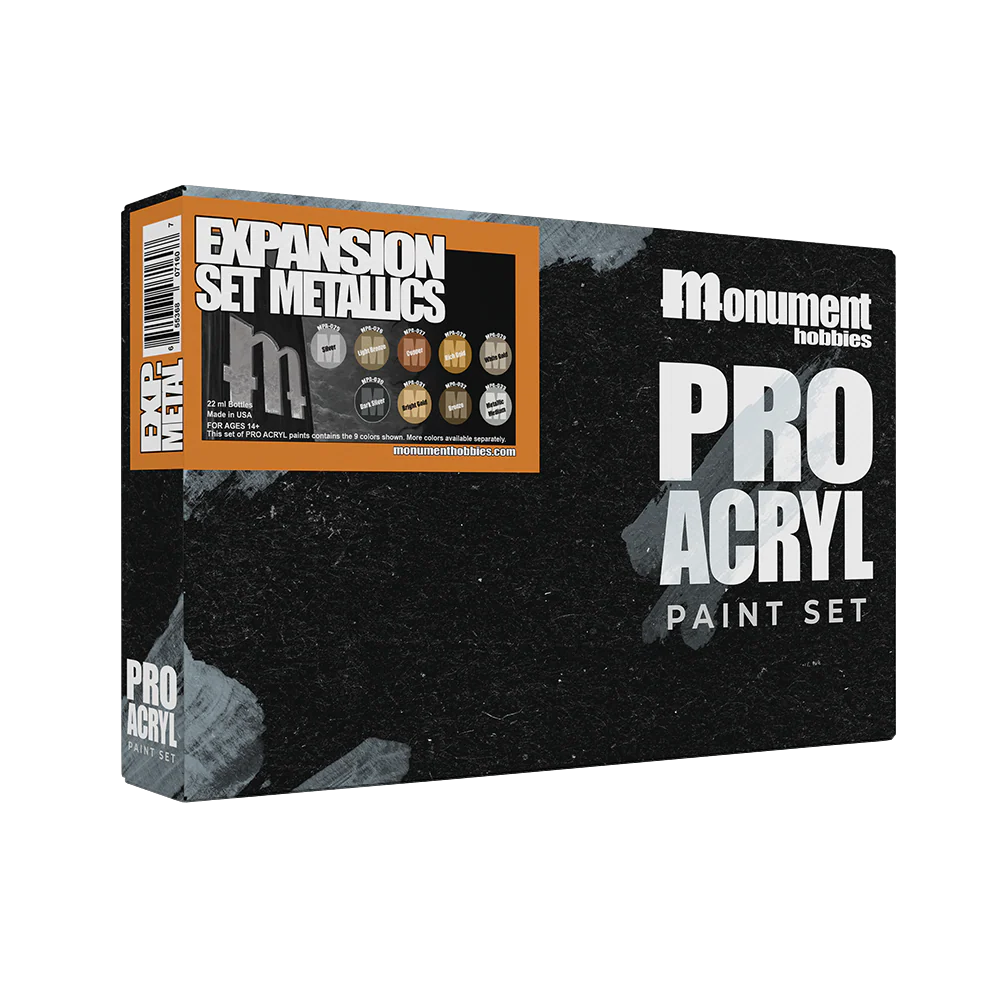 PRO Acryl Paint Set Metallics