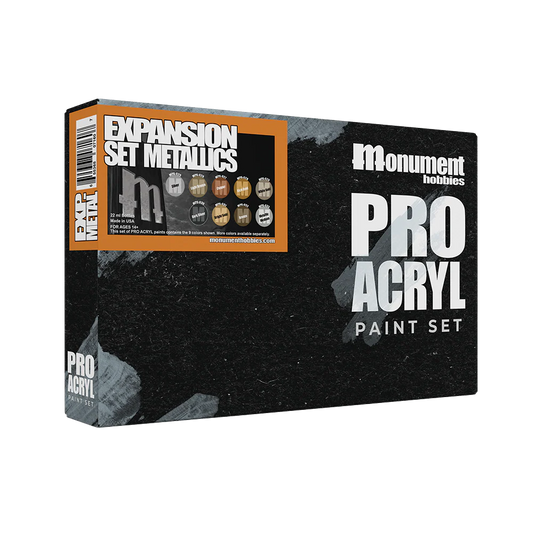 PRO Acryl Paint Set Metallics