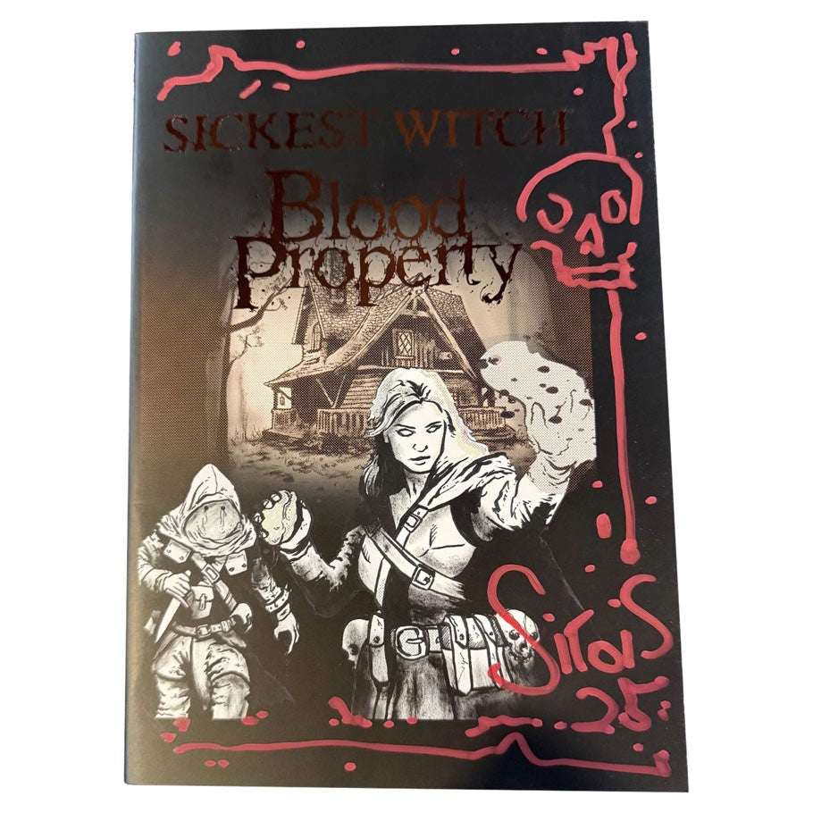 Sickest Witch Adventure Zine Blood Property