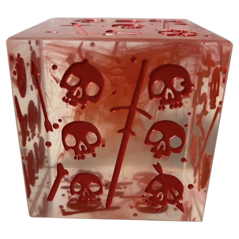 Severed Books Massive Gelatinous Cube D6 50mm