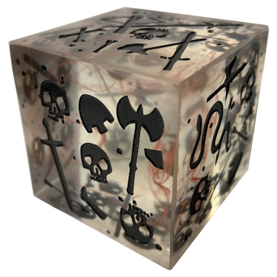 Severed Books Massive Gelatinous Cube D6 50mm