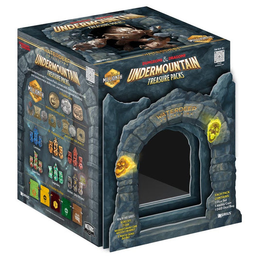 Sirius Dice Dungeons & Dragons Undermountain Treasure Packs