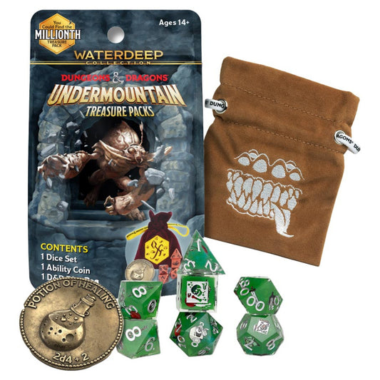 Sirius Dice Dungeons & Dragons Undermountain Treasure Packs