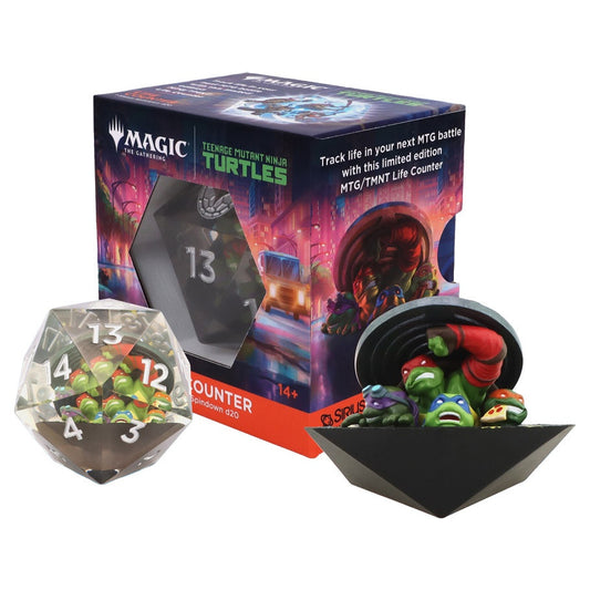 Sirius Dice Magic the Gathering Teenage Mutant Ninja Turtles 55MM Spindown d20