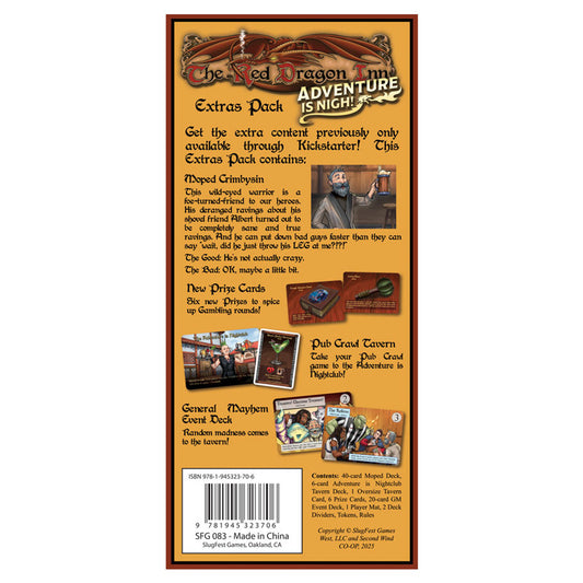 Red Dragon Inn Adventure is Nigh! Extras Pack