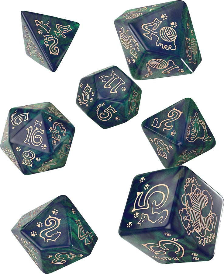 Q-Workshop Jumbo Cats RPG Dice Set