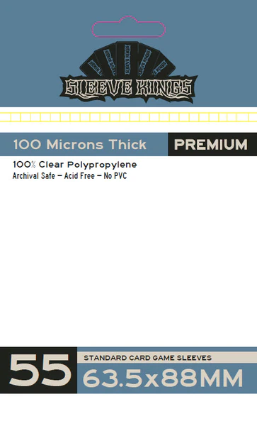 Sleeve Kings Premium 9905 Grey Standard 63.5mm x 88mm (55)