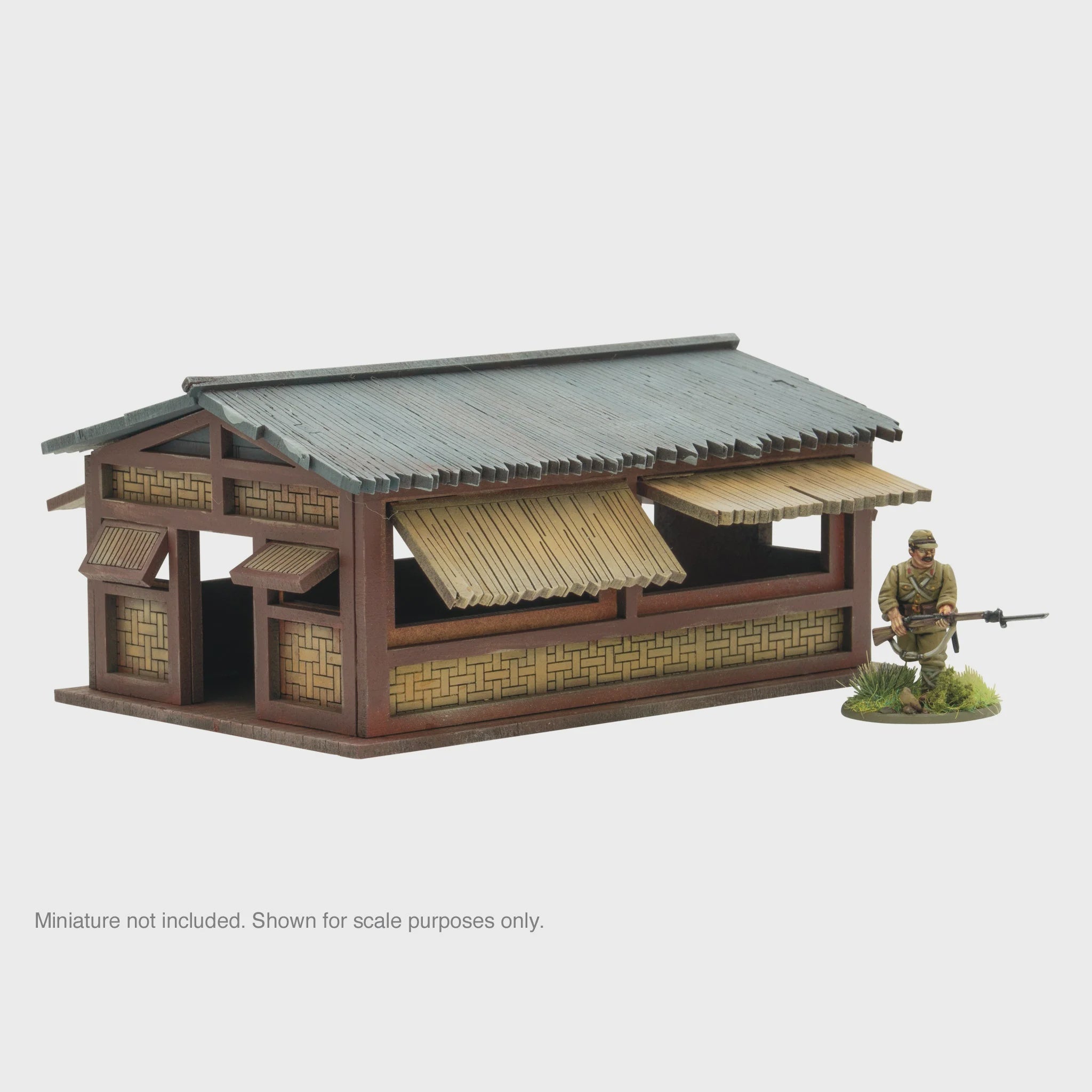 WW2 Pacific Theatre Small Building