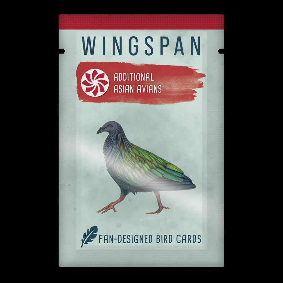 Wingspan Fan Designed Pack Additionl Asian Avians