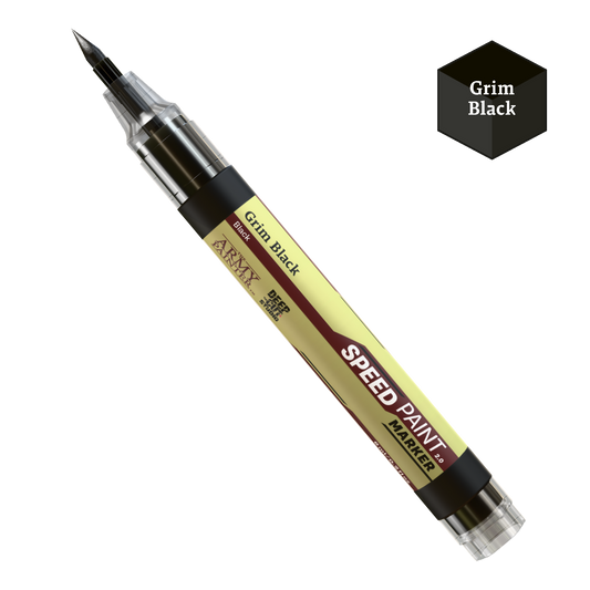 Army Painter Speedpaint Marker Grim Black
