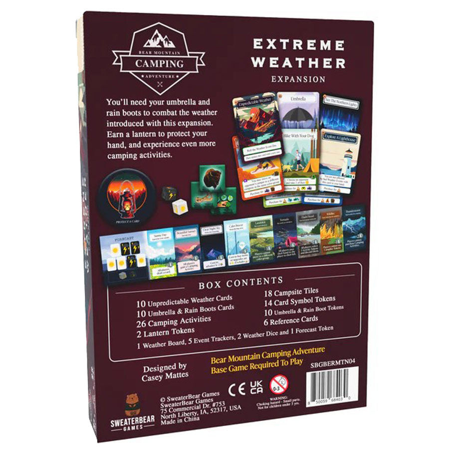Bear Mountain Camping Adventure  Extreme Weather