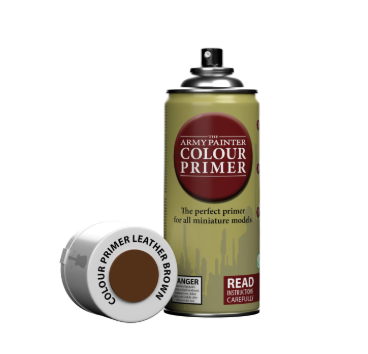 Army Painter Colour Primer Leather Brown