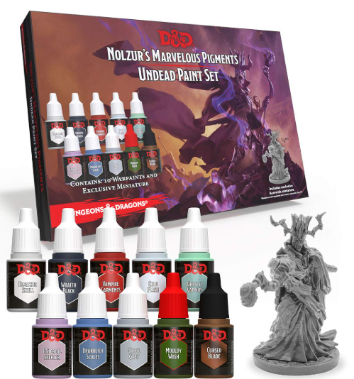 Army Painter Dungeons & Dragons Nolzurs Marvelous Pigments Undead Paint Set