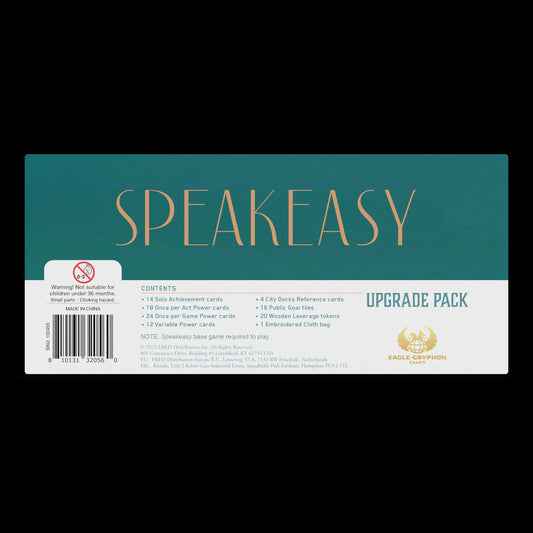 Speakeasy Upgrade Pack