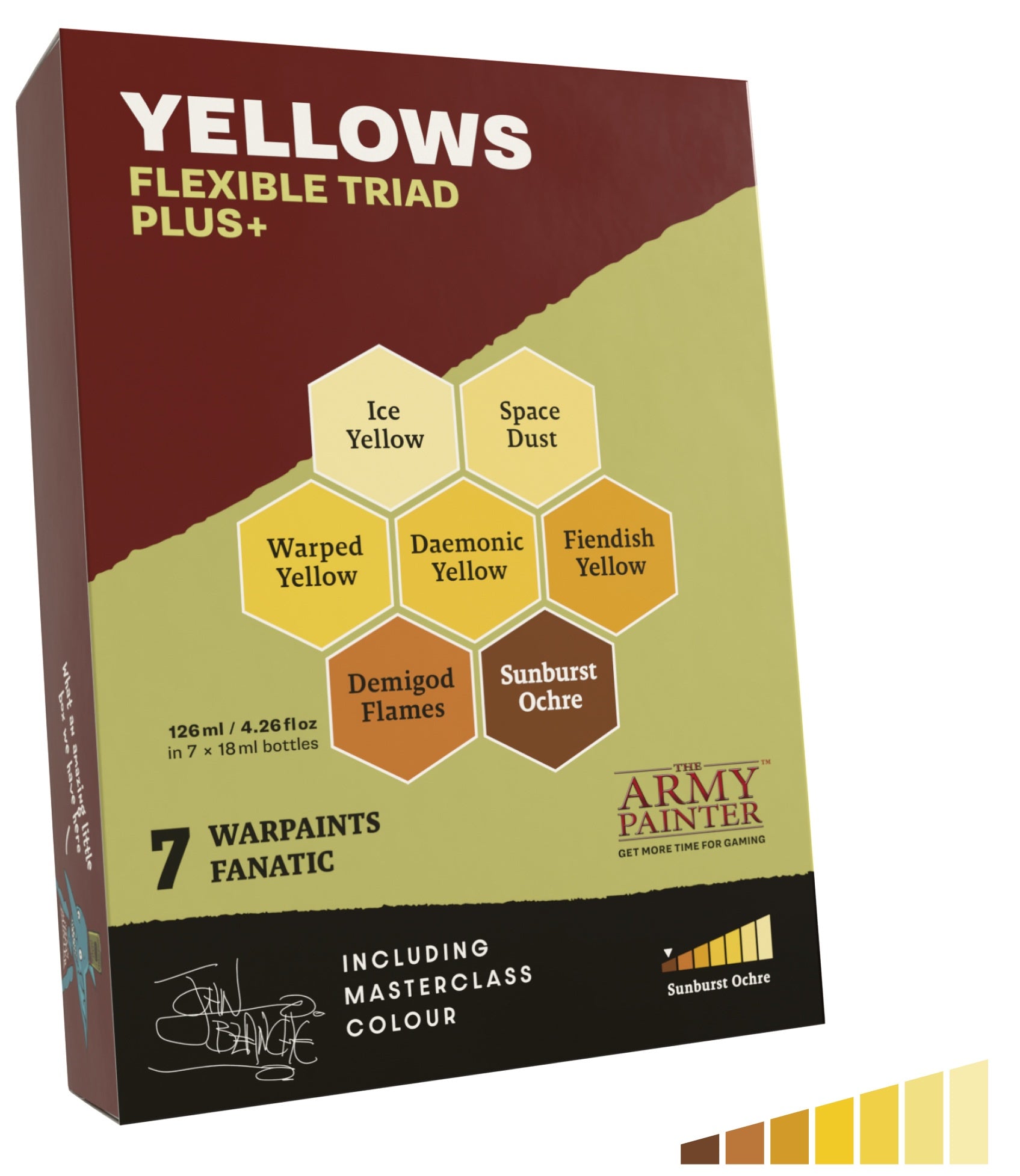 Army Painter Warpaints Fanatic Flexible Triad PLUS+ Yellows
