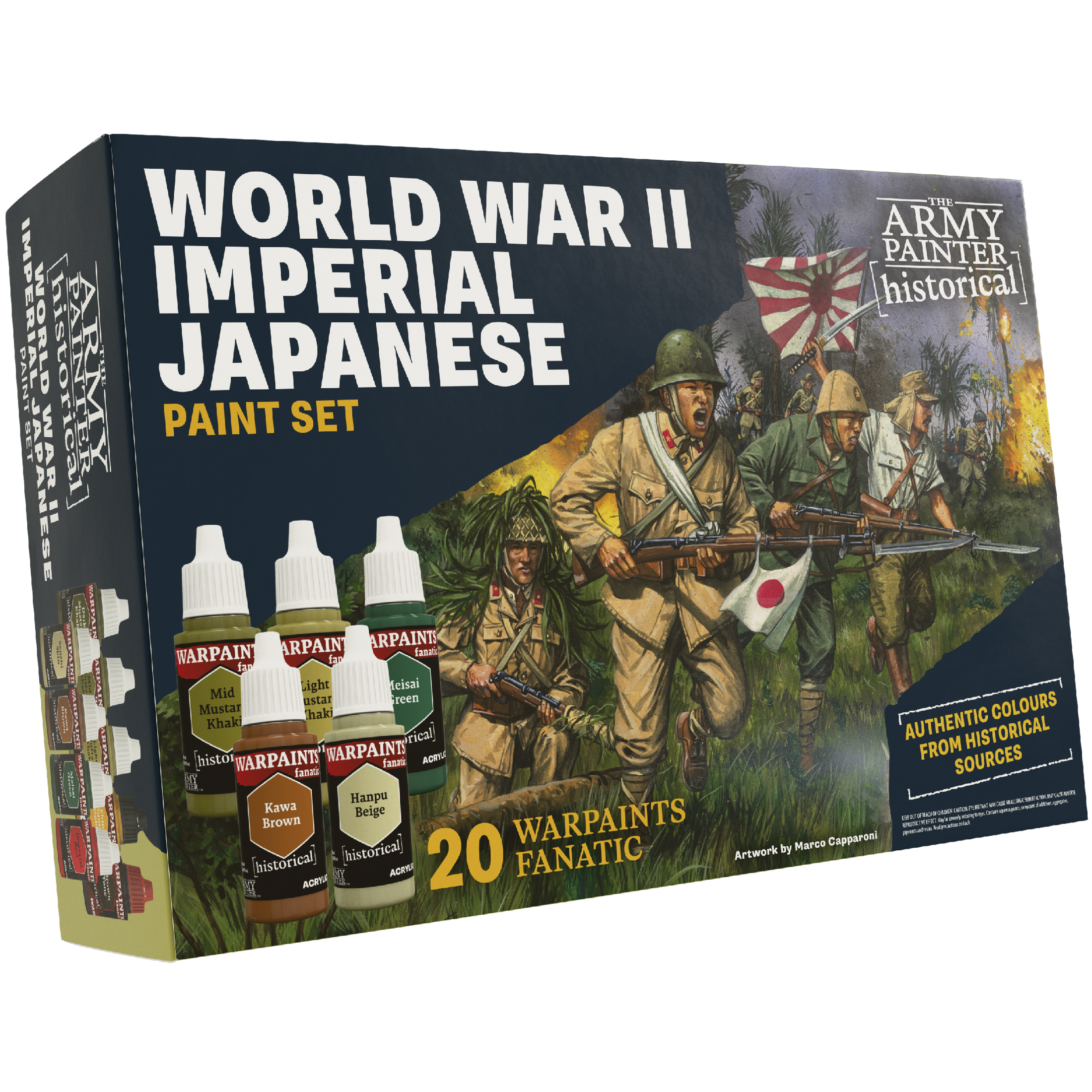 Army Painter Warpaints Fanatic Paint Set Historical WWII Imperial Japan