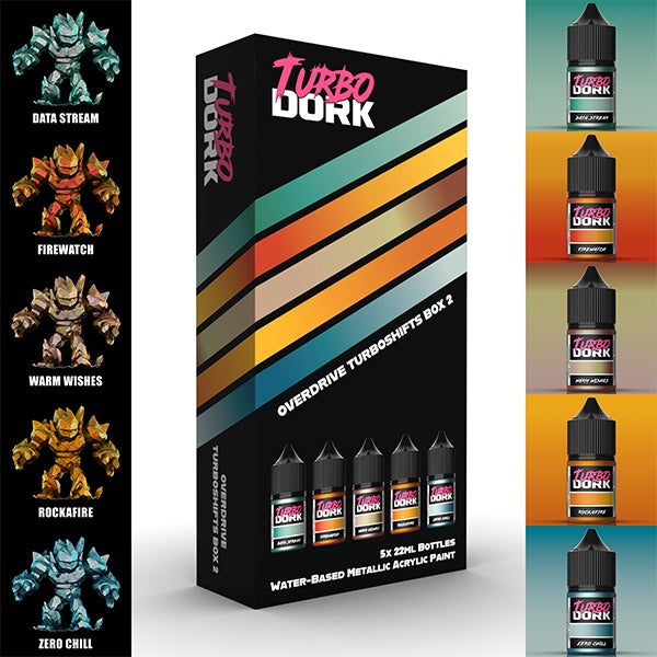 Turbo Dork Paint Set Overdrive TurboShifts Series 02 (5 Colors)