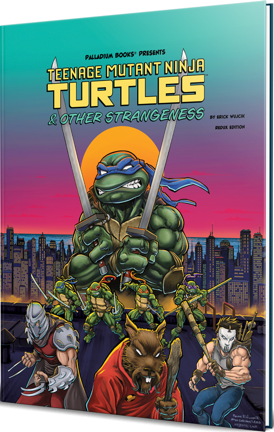 Teenage Mutant Ninja Turtles & Other Strangeness RPG  Core Rulebook Redux Edition