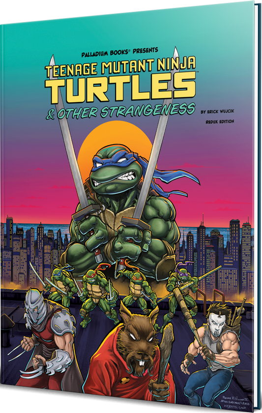 Teenage Mutant Ninja Turtles & Other Strangeness RPG  Core Rulebook Redux Edition