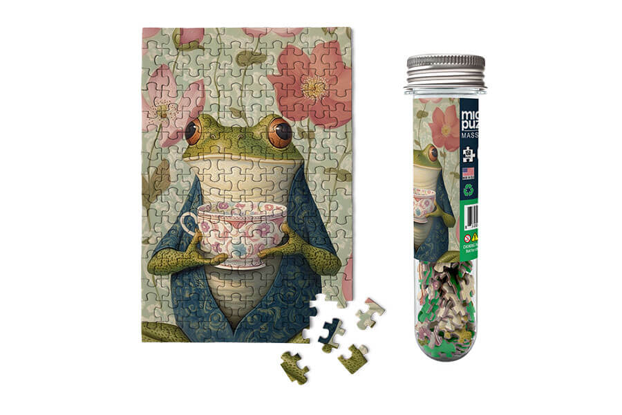 MicroPuzzle Tea Time Frog
