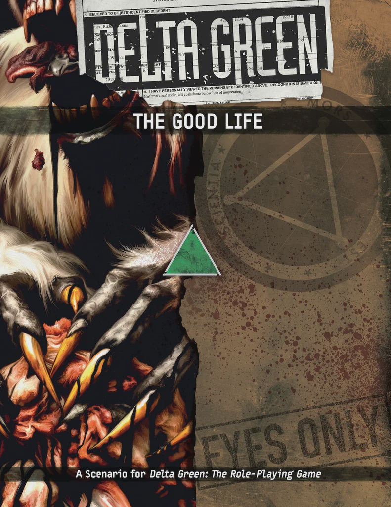 Delta Green RPG The Good Life