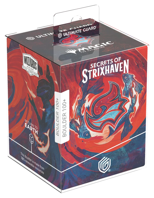 Ultimate Guard Deck Case Boulder 100+ Magic the Gathering Secrets of Strixhaven
