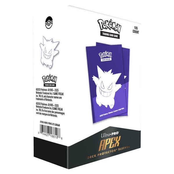 Ultra PRO Pokémon Apex Card Protectors Gengar (105)