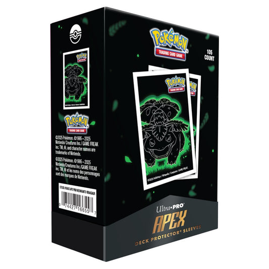 Ultra PRO Pokémon Apex Card Protectors Neon Kanto Venusaur (105)