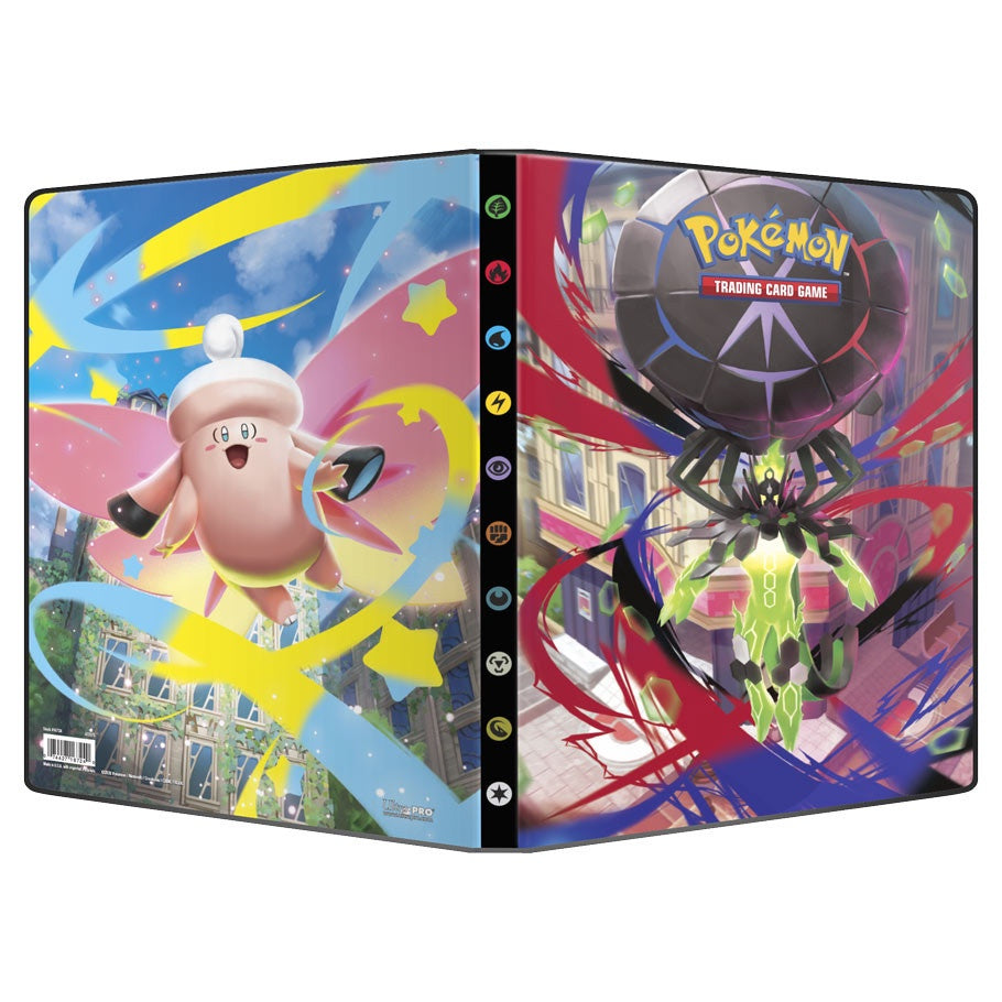 Ultra PRO Portfolio 9 Pocket Pokémon Mega Zygarde and Mega Clefable