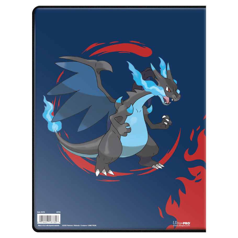 Ultra PRO Portfolio 9 Pocket Pokémon Mega Charizard X and Mega Charizard Y