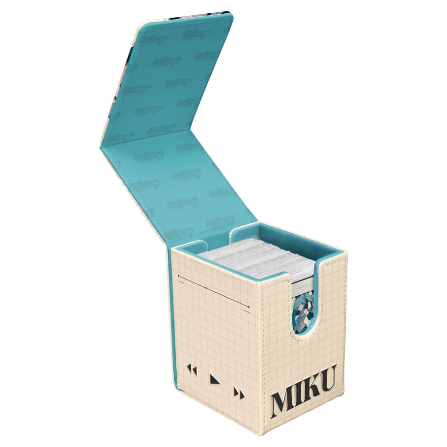 Ultra Pro Hatsune Miku Retro Soundscapes Alcove Flip Deck Box Miku